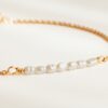 Rice Pearl Bracelet 14k gold