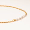 Rice Pearl Bracelet 14k gold