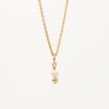 Petite Pearl Charm 14k gold