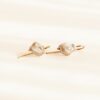 Keshi Pearl Earrings 14k gold