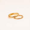 Halo Ring 14k gold Round & Half Round