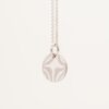 Mokume Gane Charm Silver